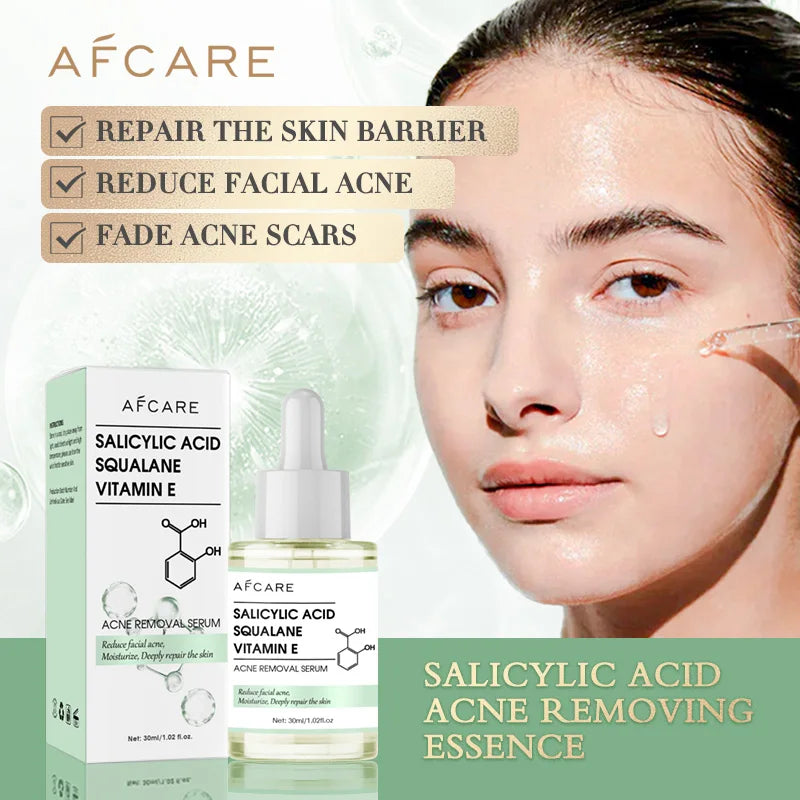 How Salicylic Acid & Squalane Serum Transforms Acne-Prone Skin: The Science Behind Clear, Balanced Glow