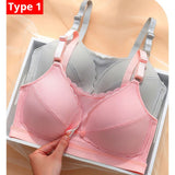 Nursing Bra Without Bones Maternity Bras Pregnancy Clothes Prevent Sagging Breastfeeding Women Breathable Lactancia Feeding Bras