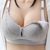 Nursing Bra Without Bones Maternity Bras Pregnancy Clothes Prevent Sagging Breastfeeding Women Breathable Lactancia Feeding Bras