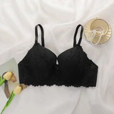High quality Plus-size Bras Are Thin Have A Beautiful Back and Are Sexy Plus-size Underwear with Steel Rims Gathers Bra Sexy