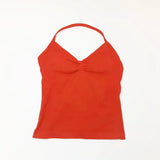 NCLAGEN Longline Strappy Top Sports Yoga Vest Women's Fitness Tank Top Gym Beautiful Open Back Bra Running Workout Halter