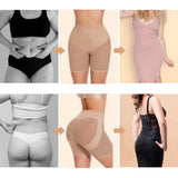 Sexy Butt Lifting Shaping Shorts Women High Waist Mesh Breathable Shaping Panties Shapewear Thigh Slimming Smooth Body Clothing