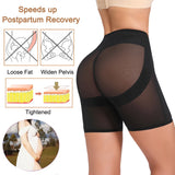 Sexy Butt Lifting Shaping Shorts Women High Waist Mesh Breathable Shaping Panties Shapewear Thigh Slimming Smooth Body Clothing