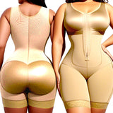 AfruliA Fajas Colombianas Girdles Shapewear Abdomen Control Body Shaper Slimming Sheath Waist Trainer One-piece Bodysuits Corset