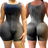 AfruliA Fajas Colombianas Girdles Shapewear Abdomen Control Body Shaper Slimming Sheath Waist Trainer One-piece Bodysuits Corset