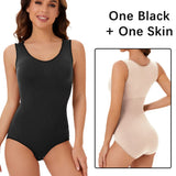 Molasus Bodysuit Women Slimming Shapewear Corset Reducing Body Shaper Modeling Underwear Tummy Control Panties Briefs Large Size