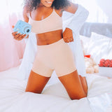 Seamless High Waist Thigh Slimming Slip Shorts for Women