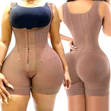 AfruliA Fajas Colombianas Girdles Shapewear Abdomen Control Body Shaper Slimming Sheath Waist Trainer One-piece Bodysuits Corset