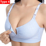 Nursing Bra Without Bones Maternity Bras Pregnancy Clothes Prevent Sagging Breastfeeding Women Breathable Lactancia Feeding Bras