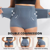 Women Seamless High Waist Waist Cincher Panty Briefs Strong Compression Faja Shaperwear Tummy Control Body Shaper Belly Shaping
