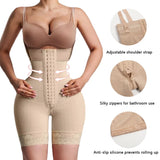 fajas Detachable shoulder strap high waist and hip lifting shapewear pants Women shapewear Slimming body tummy control underwear