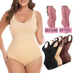 Women’s Shapewear Waist Trainer Bodysuit Tummy Control
