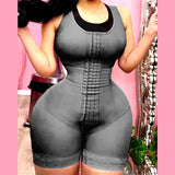 AfruliA Fajas Colombianas Girdles Shapewear Abdomen Control Body Shaper Slimming Sheath Waist Trainer One-piece Bodysuits Corset