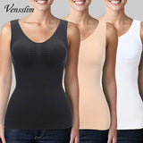 Slim Up Lift Plus Size Bra Tank Top Women Body Shaper Removable Body Shapers Underwear Slimming Corset Shapewear Sexy Shapers